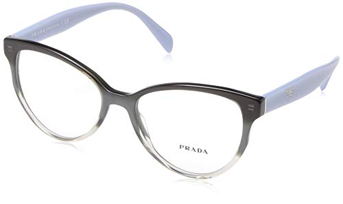 Prada 0PR 01UV, Monturas de Gafas para Mujer, Gris (Gradient Grey), 54