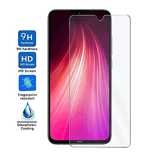 Protector de Pantalla para XIAOMI REDMI Note 8T, Cristal Vidrio Templado Premium