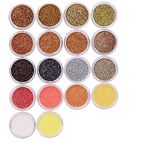 QIMEIYA 48 colores polvo para uñas purpurina brillos decoración 3d glitter nail art manicura