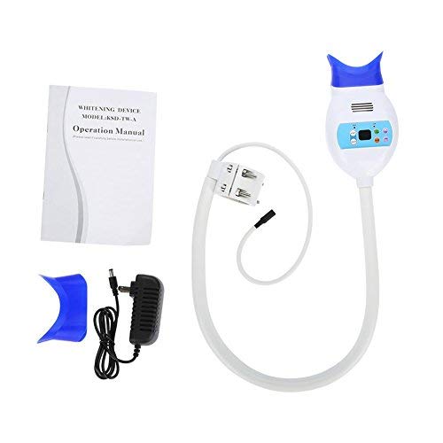 Qiterr Máquina de blanqueamiento de Dientes, Silla Dental blanqueador de Dientes máquina de luz blanqueadora Acelerador de lámpara(EU Plug)