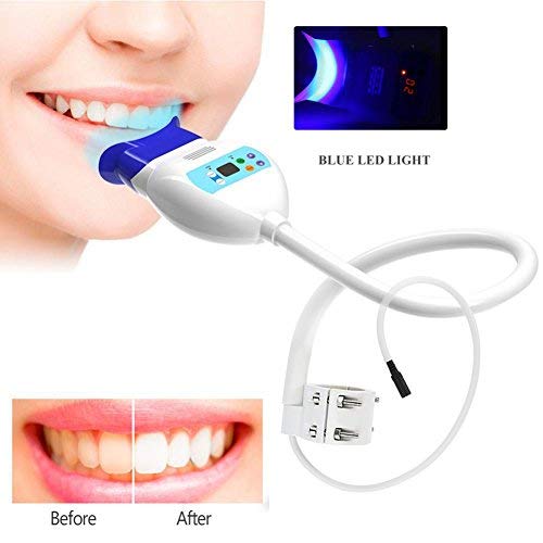 Qiterr Máquina de blanqueamiento de Dientes, Silla Dental blanqueador de Dientes máquina de luz blanqueadora Acelerador de lámpara(EU Plug)