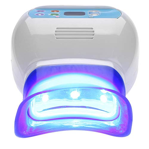 Qiterr Máquina de blanqueamiento de Dientes, Silla Dental blanqueador de Dientes máquina de luz blanqueadora Acelerador de lámpara(EU Plug)