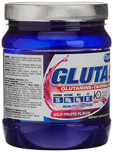 Quamtrax Nutrition Gluta 5, Sabor Frutas del Bosque - 400 gr