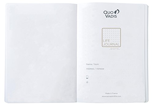 Quo Vadis 237985Q - Life Journal DOTS 15x21cm, Método Bullet Journal®, Rosa