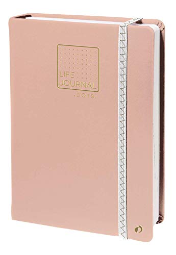 Quo Vadis 237985Q - Life Journal DOTS 15x21cm, Método Bullet Journal®, Rosa