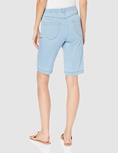 Raphaela by Brax Laura Bermuda | Super Slim | 12-6207 Vaqueros Skinny, Azul (Sun Bleached 29), W40/L32 (Talla del Fabricante: 50) para Mujer