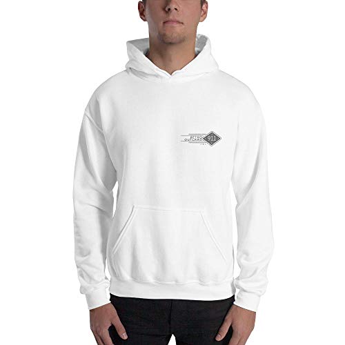 Retro Outlaws, Nine Eleven 1963 Outlaw Vintage Doble Cara Sudadera Con Capucha - Blanco - XX-Large