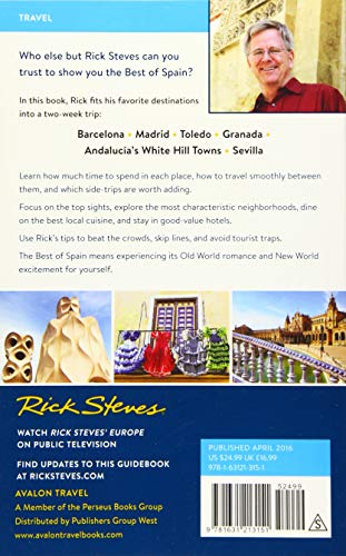 Rick Steves Best of Spain [Idioma Inglés]