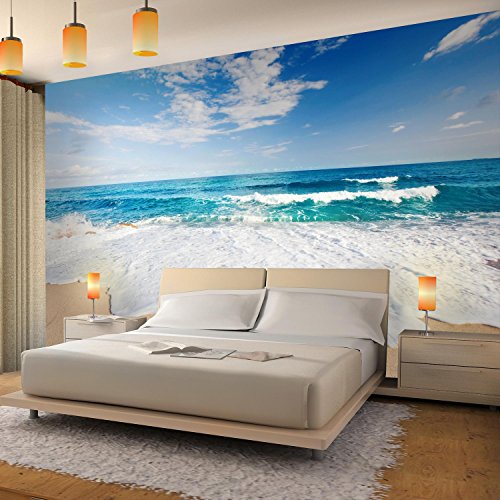 Runa 9007010C Papel pintado fotográfico XXL, imagen del mar, de vellón, para la pared, 308 x 220 cm, ¡100 % fabricado en Alemania! -, c, 308 x 220 cm - 7 Bahnen