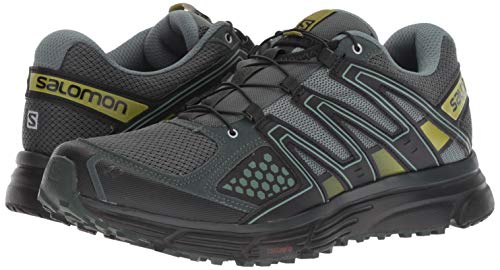 SALOMON X-Mission 3, Zapatillas De Trail Running para Hombre, Verde (Urban Chic/Black/Guacamole), 44 EU