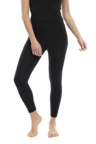 Shambhala Barcelona Osi Legging/Malla Deportiva De Poliéster De Plástico Reciclado, Mujer, Negro, Large