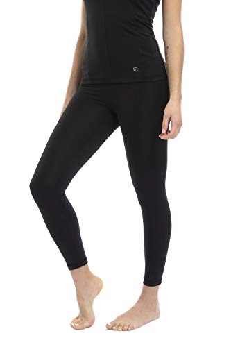 Shambhala Barcelona Osi Legging/Malla Deportiva De Poliéster De Plástico Reciclado, Mujer, Negro, Large