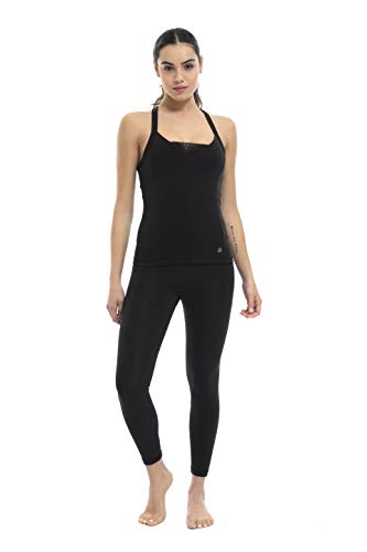 Shambhala Barcelona Osi Legging/Malla Deportiva De Poliéster De Plástico Reciclado, Mujer, Negro, Large