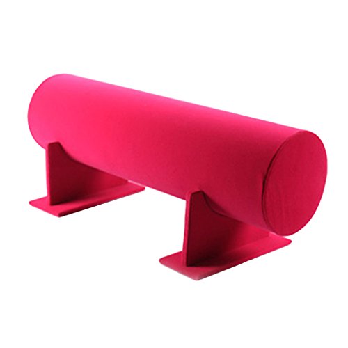 Sharplace Soporte Desmontable Organizador para Diadema Aro de Pelo o Collar Cadena - Rosa roja