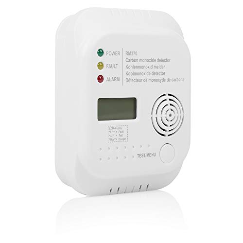 Smartwares RM370 Detector de monóxido de Carbono, 1.5 V, Blanco