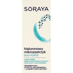 Soraya Duo Forte Hyaluronic - Crema para ojos y párpados (15 ml)