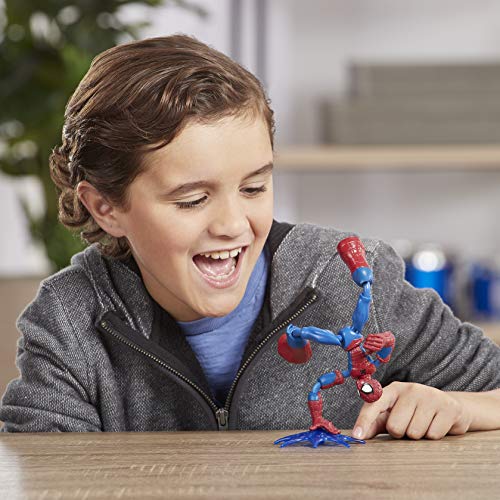 Spider-Man- Bend And Flex Figura 15 cm (Hasbro E76865X0) , color/modelo surtido