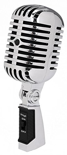 Stagg: Multipurpose 50s Retro Style Cardioid Dynamic Microphone. para Voz