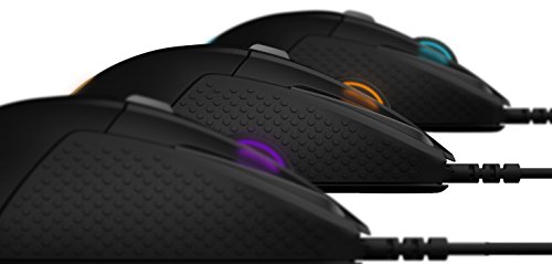 SteelSeries Rival 500 - Ratón óptico de juego, iluminación RGB, MMO, 15 botones, alertas táctiles, (PC / Mac), negro