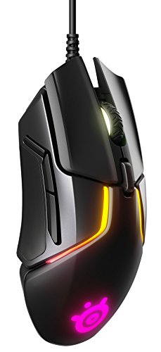 SteelSeries Rival 600, Ratón para juegos, Sensor óptico dual TrueMove3+, Distancia de elevación 0.05, Sistema de peso