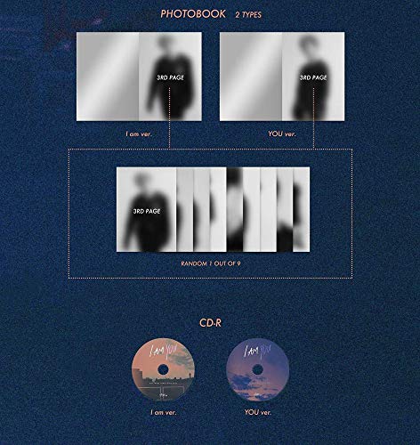 STRAY KIDS I Am You (I Am Version) The Third Mini Album CD+Photobook+3 QR Photocards+(Extra 4 Photocards + 1 Double-Sided Photocard)