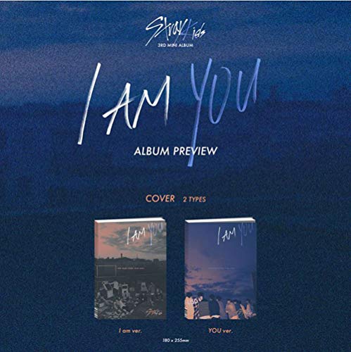 STRAY KIDS I Am You (I Am Version) The Third Mini Album CD+Photobook+3 QR Photocards+(Extra 4 Photocards + 1 Double-Sided Photocard)