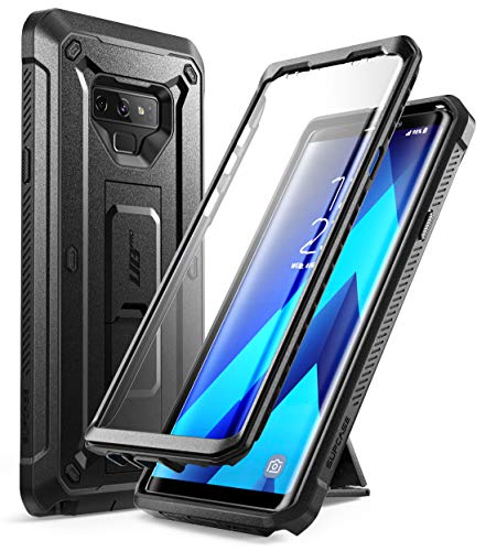 SupCase Funda Galaxy Note 9 [UB Pro] 360 Grados Carcasa Anti-golpes Case con Clip de Cinturon y Protector de Pantalla Incorporada (Negro)