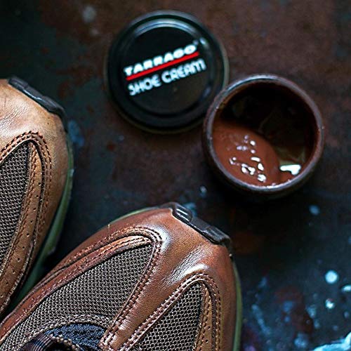 Tarrago Shoe Cream Jar 50 ml - Crema tinta para zapatos y bolsos, unisex, adulto, Azul noche (Midnight 16), 50 ml