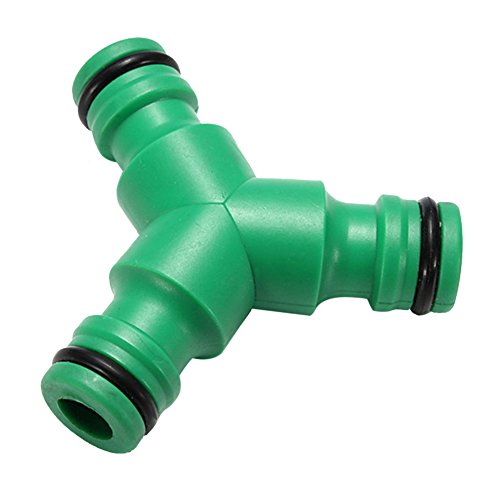 TGBN Plastic Garden Water Sprinkler Water Tap Splitter Y Shape Outlets Water Calibre Quick Connector Sprinkler, Azul