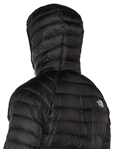 The North Face M Trevail - Chaqueta con Capucha para Hombre, Negro (TNF Black/TNF Black), M