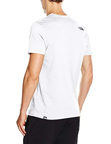 The North Face T92TX3 Camiseta Easy, Hombre, Blanco (Tnf White), S