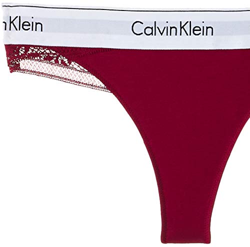 Tommy Hilfiger Thong Tanga, Rojo (Ember Blaze Zb7), 40 (Talla del Fabricante: Medium) para Mujer