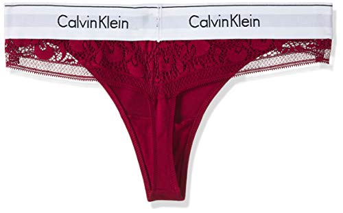 Tommy Hilfiger Thong Tanga, Rojo (Ember Blaze Zb7), 40 (Talla del Fabricante: Medium) para Mujer