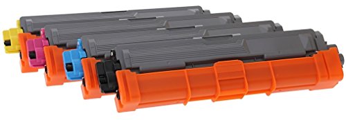 TONER EXPERTE® TN-241 TN-245 4 Cartuchos de Tóner compatibles para Brother DCP-9015CDW DCP-9020CDW MFC-9140CDN MFC-9330CDW MFC-9340CDW HL-3140CW HL-3142CW HL-3150CDW HL-3152CDW HL-3170CDW HL-3172CDW