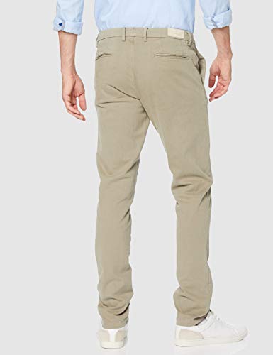 Trussardi Jeans Aviator Fit Peach Gabardine St Pantalones, Beige (Taupe B261), 40 (Talla del Fabricante: 44) para Hombre