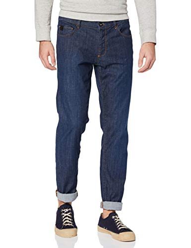 Trussardi Jeans by Trussardi 370 Close Denim Superlight Vaqueros Straight, Azul (Imperial Blue U270), 46 (Talla del Fabricante: 34) para Hombre