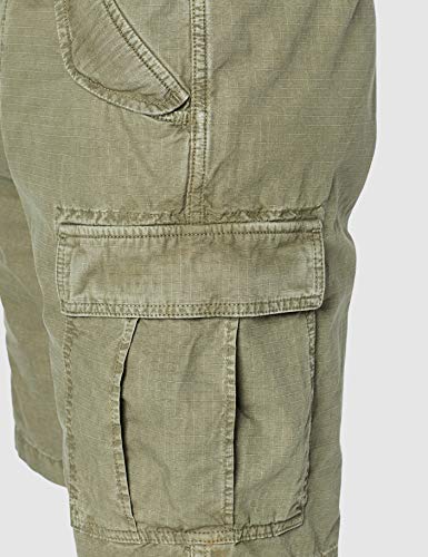 Trussardi Jeans Cargo Fit Short-Garment Dyed Pantalones, Verde (G262/Mimetic Green G262), 46 (Talla del Fabricante: 50) para Hombre