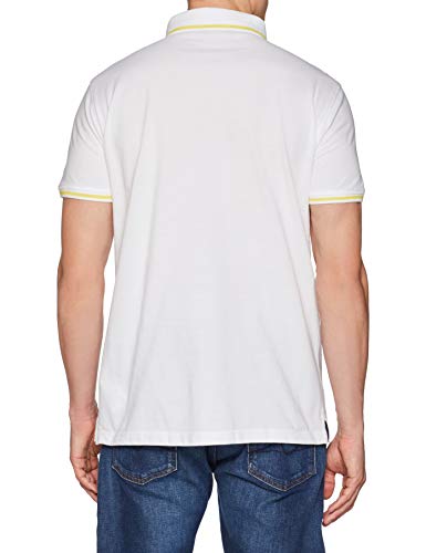 Trussardi Jeans Polo-Shirt Piquet Regular Fit, Blanco (W001/White W001), XX-Large para Hombre