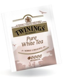 Twinings Speciality - Pure White Tea - Precioso Té Blanco con Gemas y las Primeras Hojas de la Planta de Té - Inspirado por los Emperadores de China - Perfume Fresco y en Disolución (25 Bolsas)