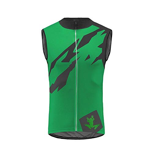 Uglyfrog Ciclismo Maillot Sin Mangas Chalecos De para Hombres Chaleco Traseros Ropa para Bicicleta Transpirable Secado Rápido Cycling Vest