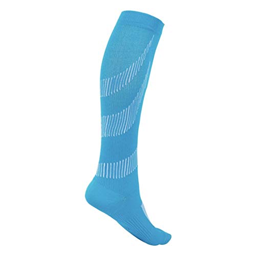 Unisex Medias de compresión Presión de Venas varicosas Media de Nylon Rodilla Pata de Apoyo Estiramiento Medias de compresión médica (Color : YG, Size : 42 44)