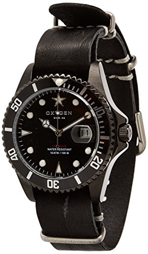 University Sports Press EX-D-MBB-40-NL-BL - Reloj de Cuarzo Unisex, Correa de Cuero Color Negro