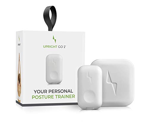 Upright GO 2 Dispositivo Corrector y Entrenador de Postura para Espalda Recta Crecimiento Personal con Aplicación iOS/Android y un Pack de Adhesivos Hipoalergénicos