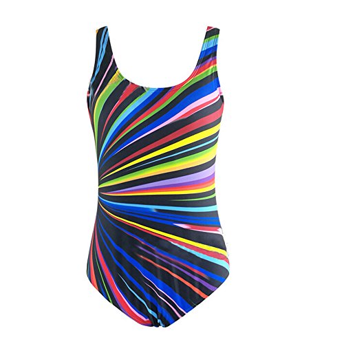 VECDY Bañador para Mujer Traje De BañO Acolchado Traje De BañO Monokini Push Up Bikini Sets (Multicolor, XL)