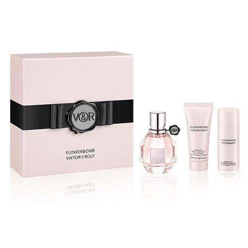 Viktor & Rolf Viktor&Rolf Flowerbomb Eau De Parfum 50 Ml + Leche Corporal 40Ml + Gel Ducha 50Ml 90 g