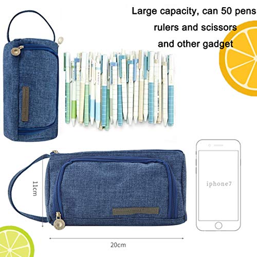 Vuelta al cole pencil case regalos originales para Chicas Chicos Niños estuches escolares grandes poner en tu mochila escolar bonito Utilizado para bolígrafos,maquillaje Set De Papelería estuche