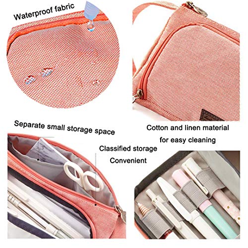 Vuelta al cole pencil case regalos originales para Chicas Chicos Niños estuches escolares grandes poner en tu mochila escolar bonito Utilizado para bolígrafos,maquillaje Set De Papelería estuche