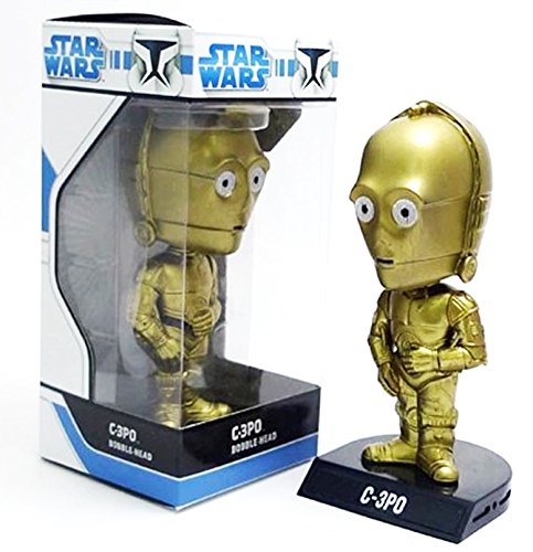 Wacky Wobbler Star Wars C-3PO Cabezon PVC APPR 16cm Funko