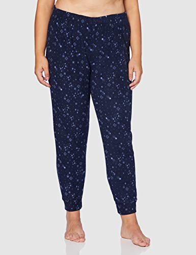 Women'Secret 4857712-18, Pijama para Mujer, Azul, XXL