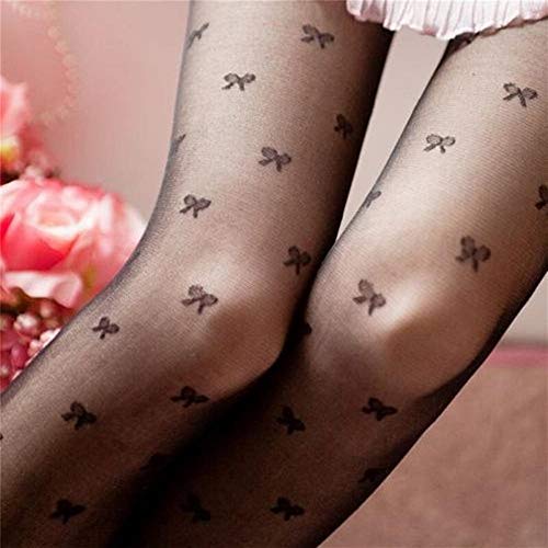 WSF-TIGHTS, 6 Estilos de Encaje Sexy Medias Sexy Mujeres de la Vendimia señoras Delgadas de imitación del Tatuaje Medias Pantimedias Medias de Medias Femeninas (Color : 1)